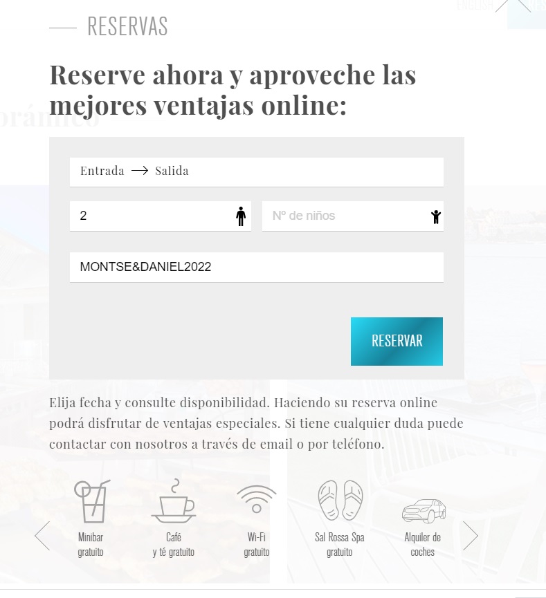 reserva ejemplo hotel 